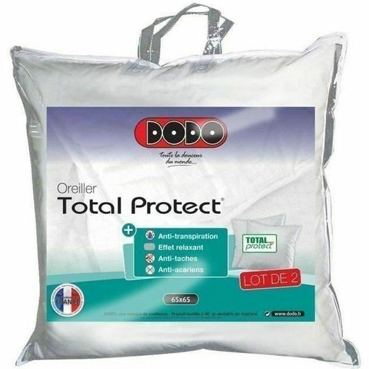 Pillow DODO Total Protect White 65 x 65 cm (2 Units) DODO