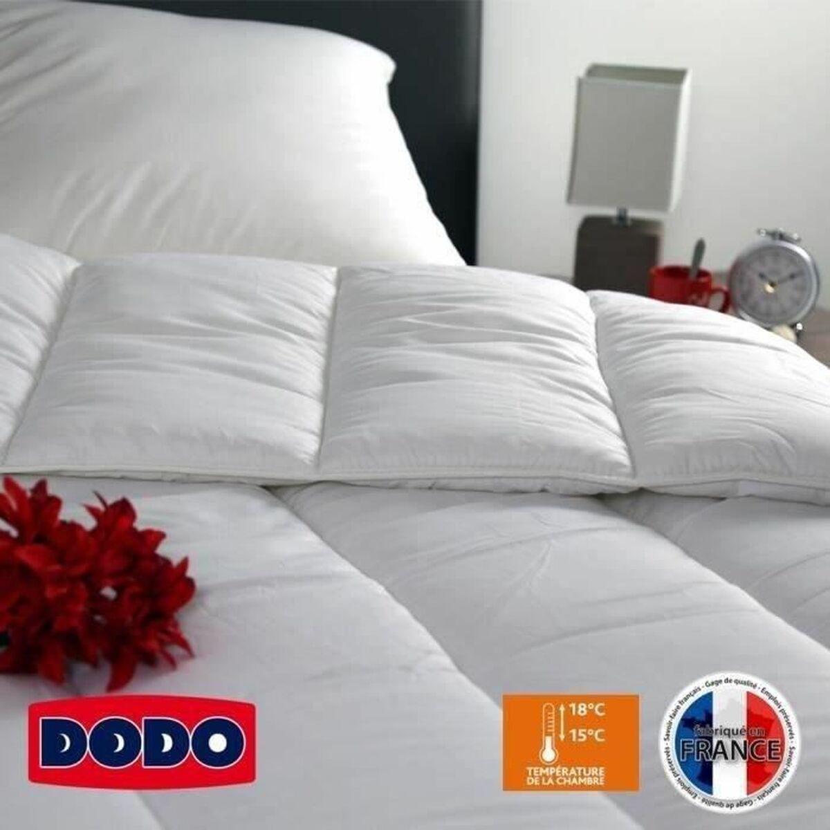 Duvet DODO Vancouver White 400 g /m² 220 x 240 cm DODO