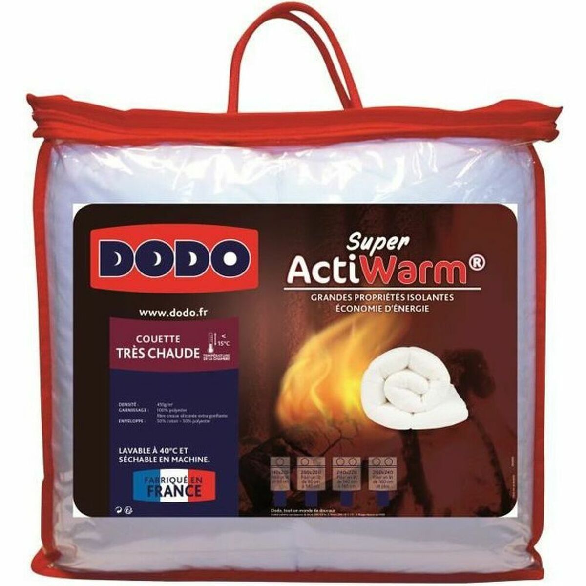 Duvet DODO Super ActiWarm 240 x 260 cm DODO