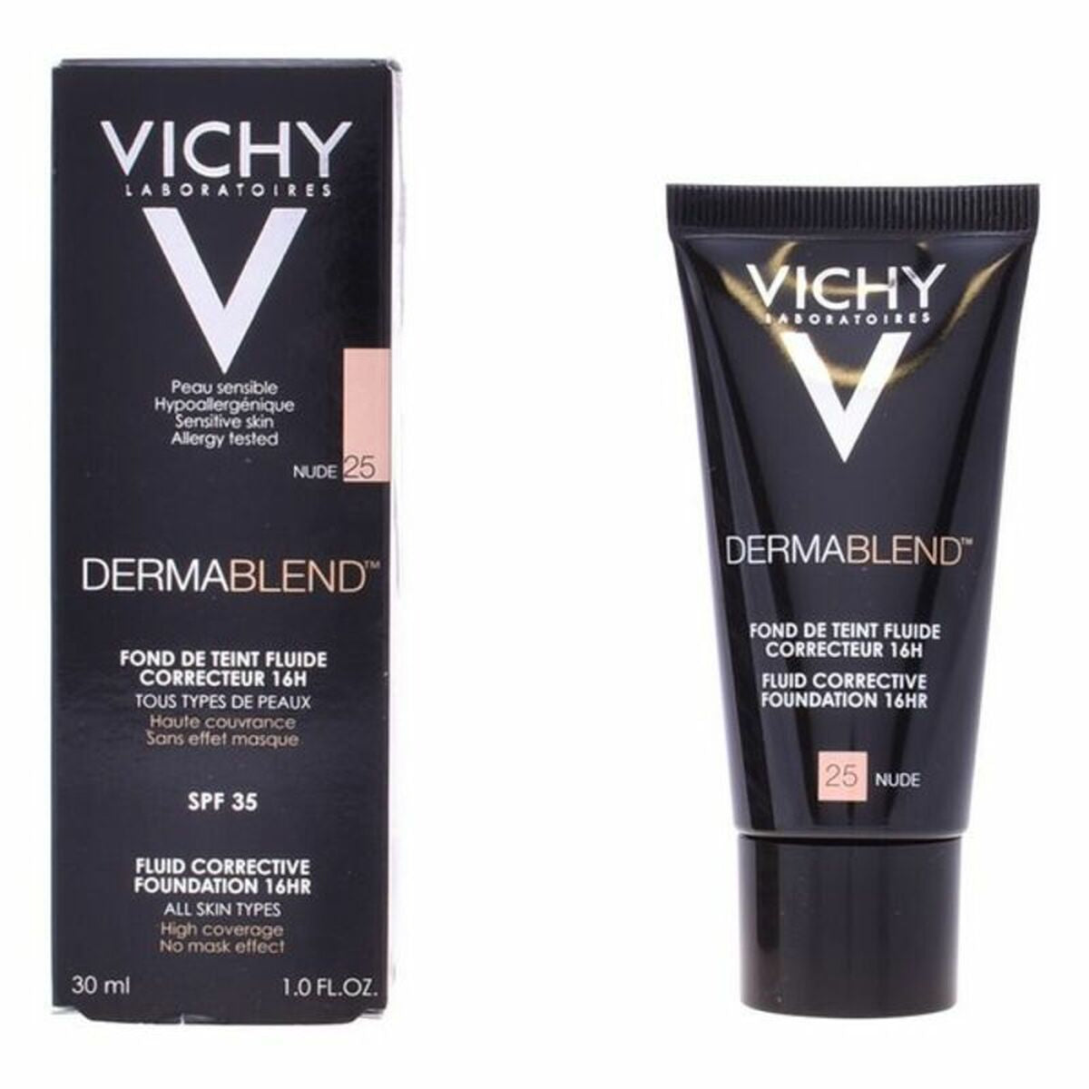 Flüssiges Make-up-Grundlagen-Make-up Dermablend Vichy Spf 35 30 ml