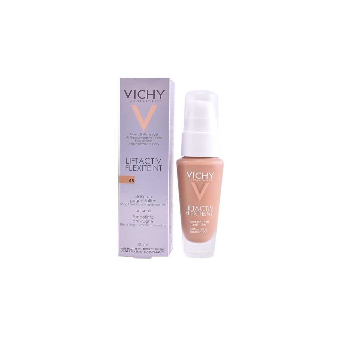 Fluid Foundation Make-up Liftactiv Flexiteint Vichy M0330200 Golden 30 ml