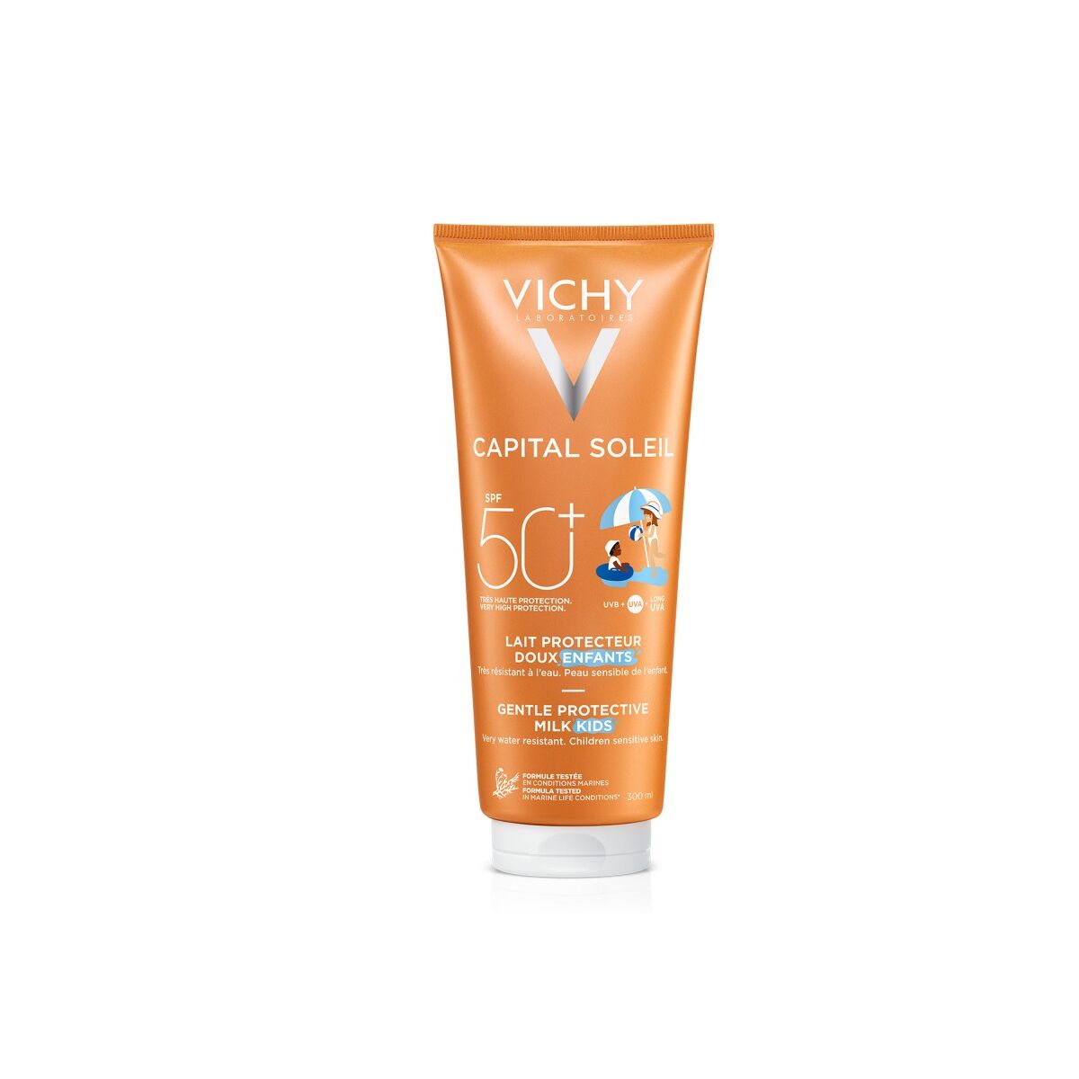 Sunscreen for Children Idéal Soleil Vichy Capital Soleil Spf 50 300 ml Vichy