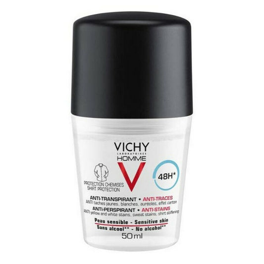 Roll-On Deodorant Vichy Homme 50 ml 48 hours Antiperspirant Vichy