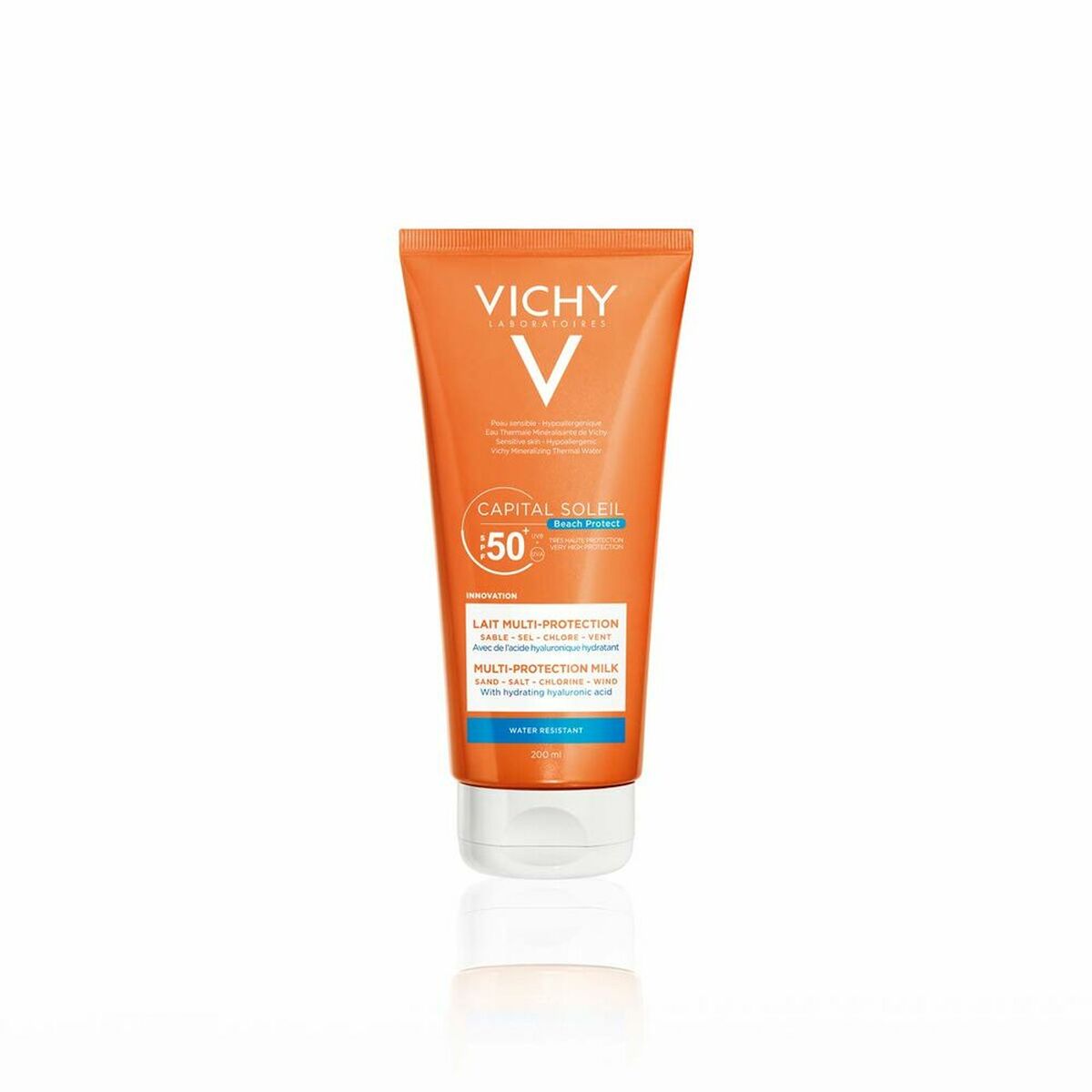 Bloqueador solar Capital Soleil Lait Multi-Protección Vichy Spf 50+ (200 ml)