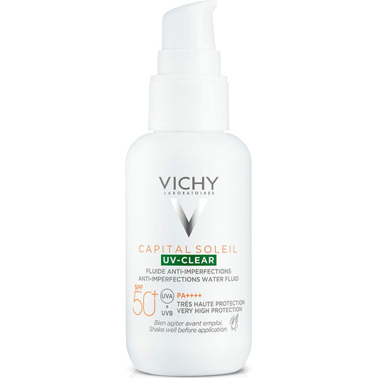 Sun Screen Lotion Vichy Capital Soleil Uv Clear Anti-imperfections Spf 50 (40 ml)