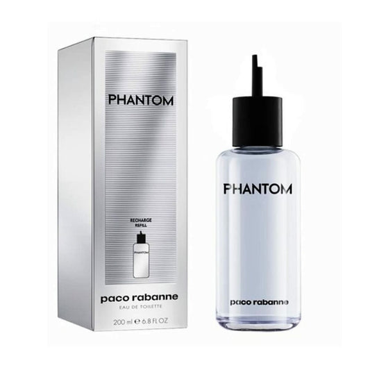 Men's Perfume Paco Rabanne EDT 200 ml Phantom Perfume refill Paco Rabanne