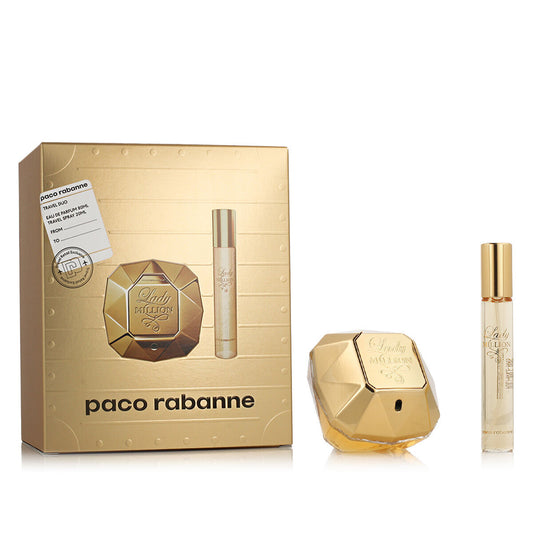 Unisex Perfume Paco Rabanne Lady Million EDP 2 Pieces Paco Rabanne