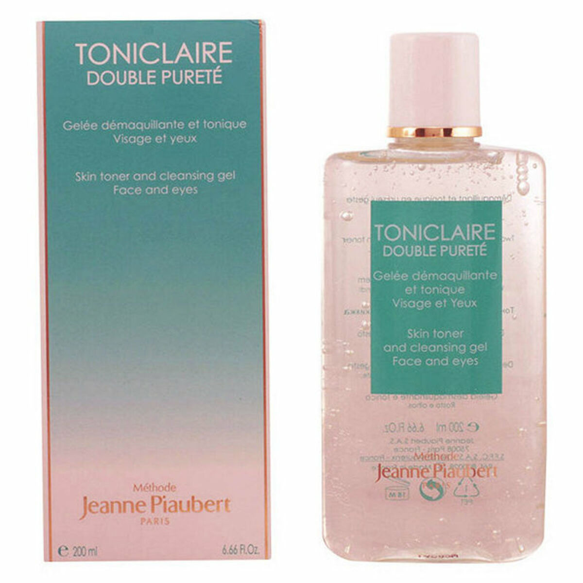 Facial Make Up Remover Gel Toniclaire Jeanne Piaubert 200 ml Jeanne Piaubert