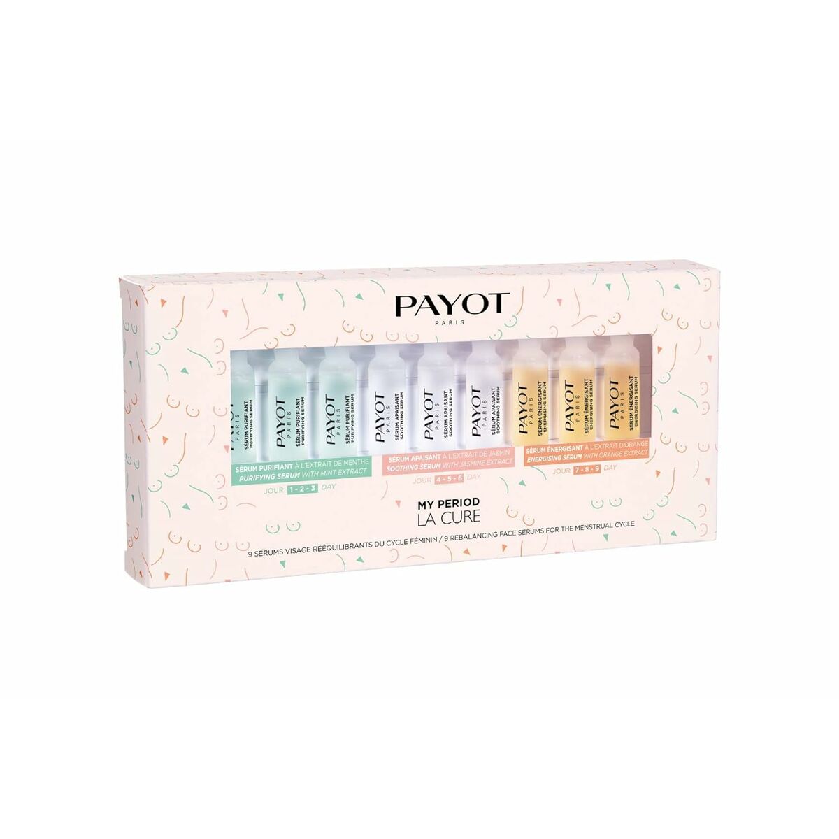 Facial Serum Payot Me Period La Cure 9 x 1,5 ml Payot