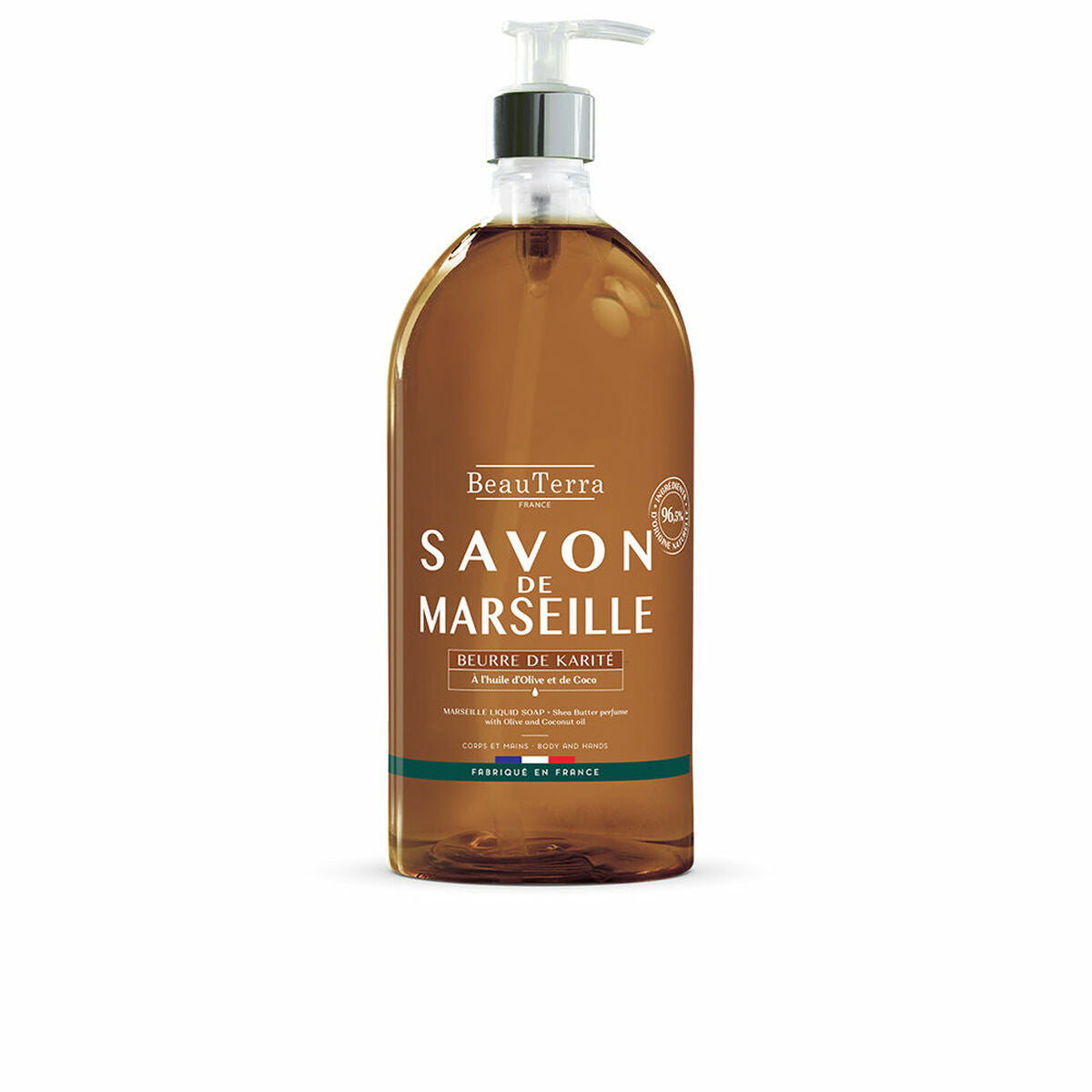 Liquid Soap Beauterra Savon de Marseille Shea Butter 1 L