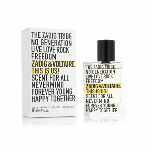 Unisex Perfume Zadig & Voltaire This is Us! Scent for All EDT 30 ml Zadig and Voltaire