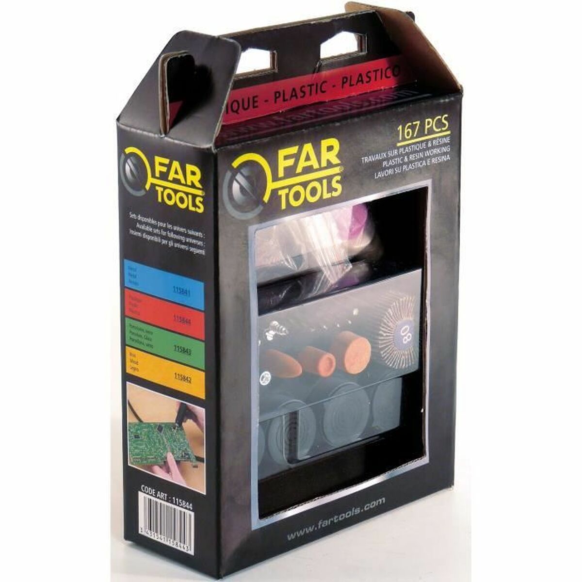 Tool kit Fartools 167 Pieces Fartools