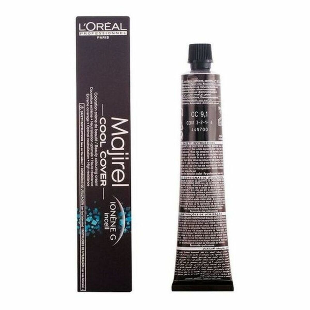 Permanent Dye Majirel Cool-Cover L'Oreal Professionnel Paris 0000017696 Light Ash Blonde 50 ml LOreal Professionnel Paris