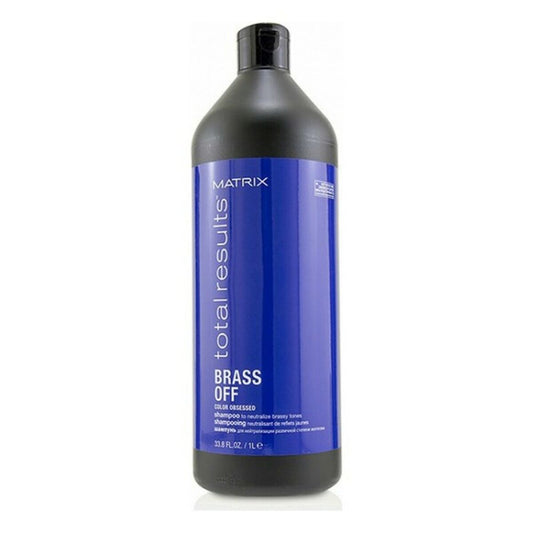 Colour Neutralising Shampoo TOTAL RESULTS BRASS OFF Matrix (1000 ml) 1 L Matrix