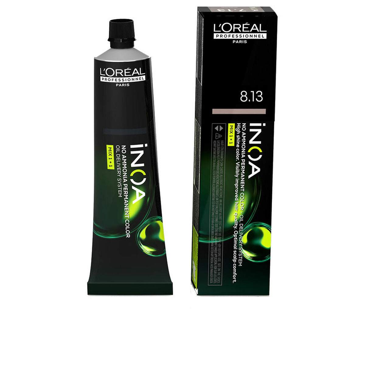 Permanent Dye L'Oreal Professionnel Paris Inoa Ammonia-free 60 g Nº 8.13 LOreal Professionnel Paris