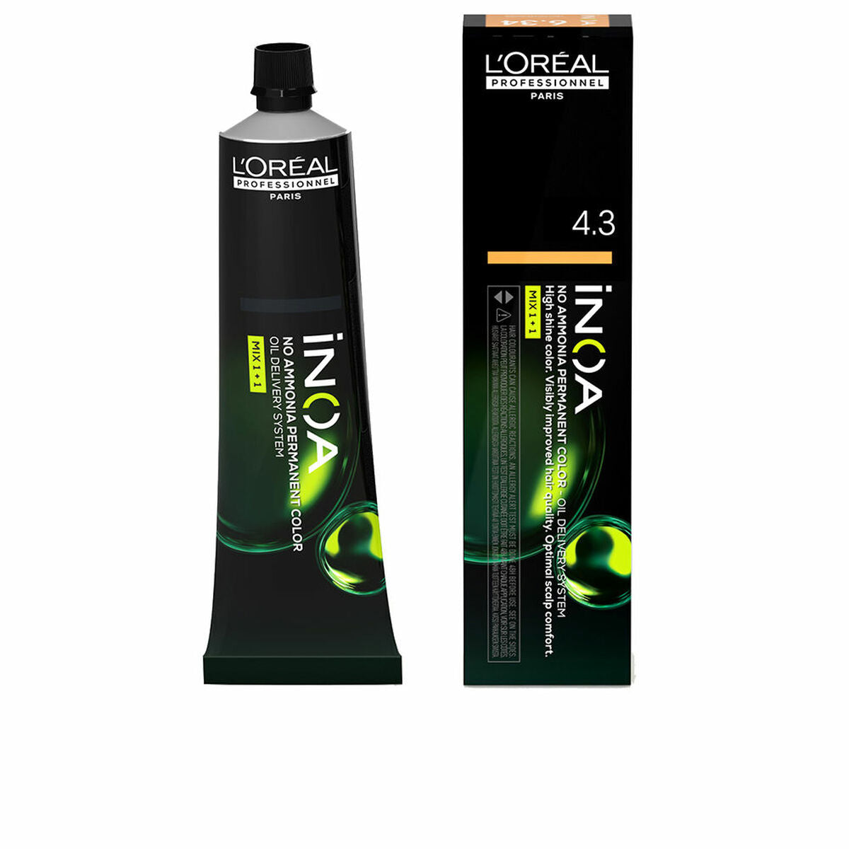 Permanent Dye L'Oreal Professionnel Paris Inoa Nº 4.3 60 g LOreal Professionnel Paris