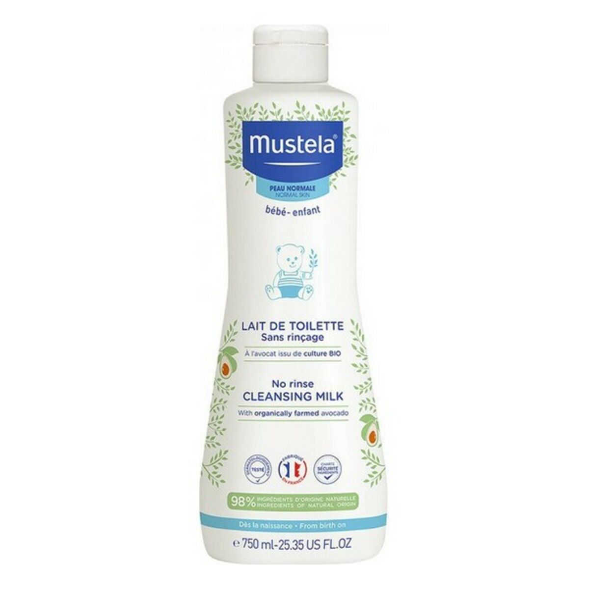 Moisturising Lotion Bébé Mustela (750 ml)