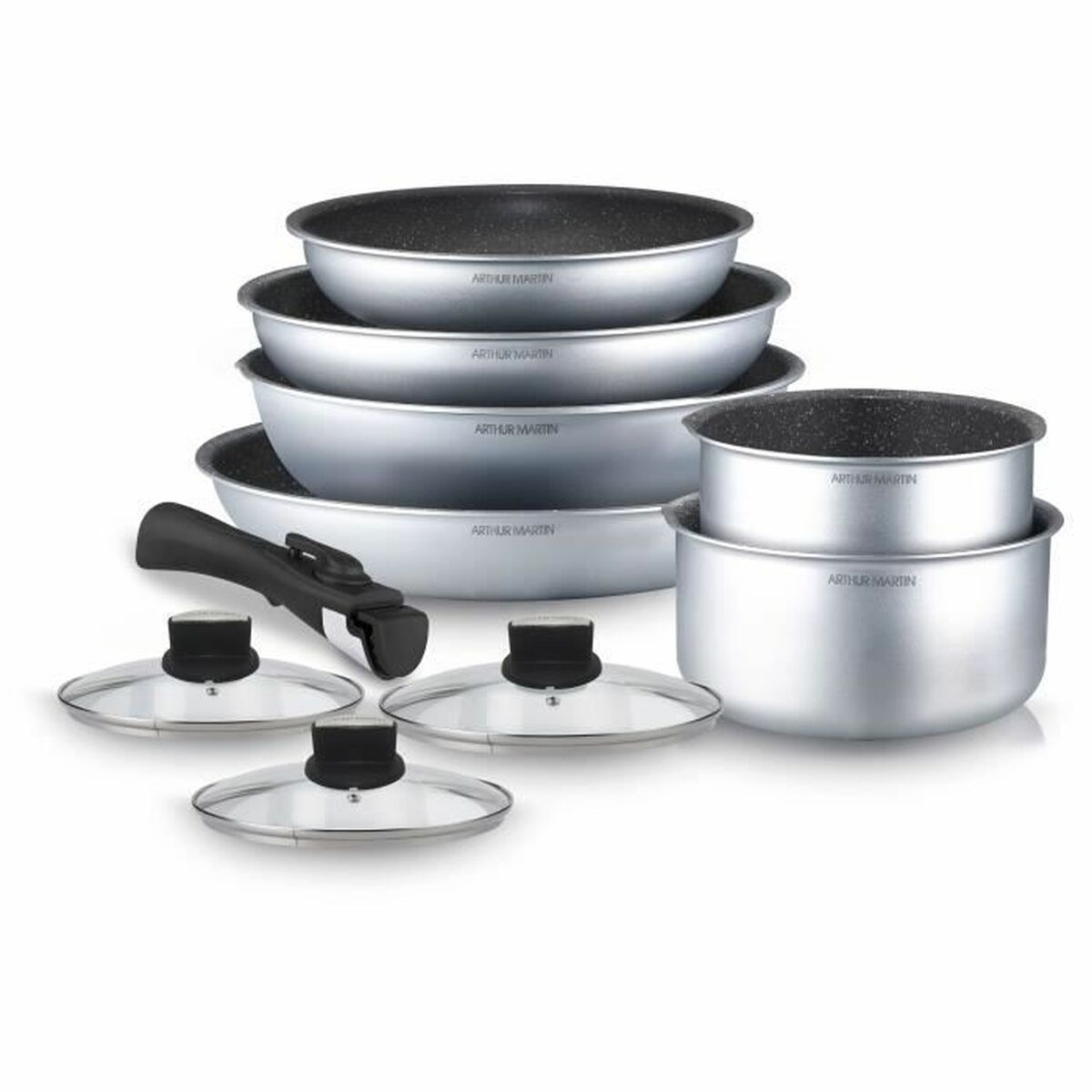 Cookware Arthur Martin 10 Pieces Arthur Martin