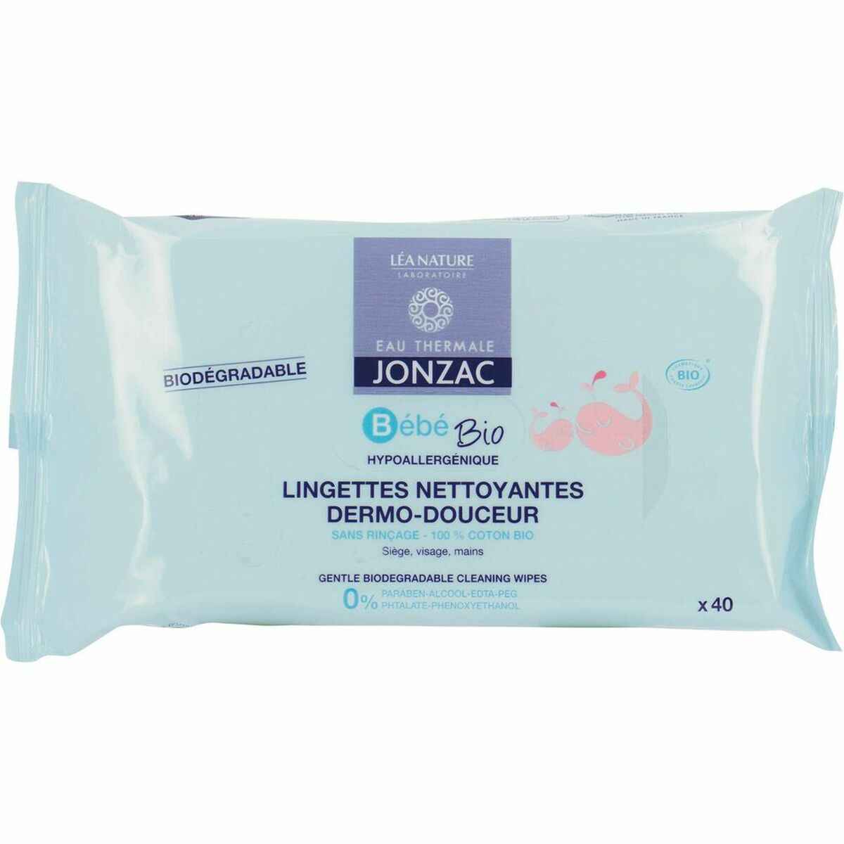 Moist Wipes Eau Thermale Jonzac 1336386 40 ml (40 uds) Eau Thermale Jonzac