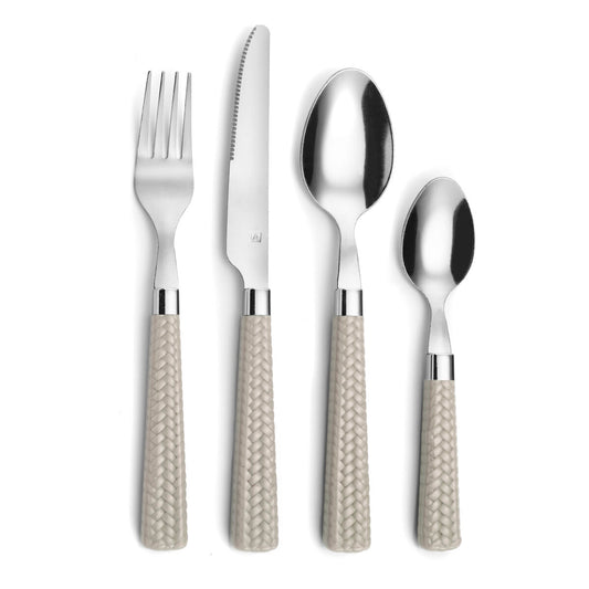 Cutlery Set Amefa Paille Grey 24 Units Metal Amefa