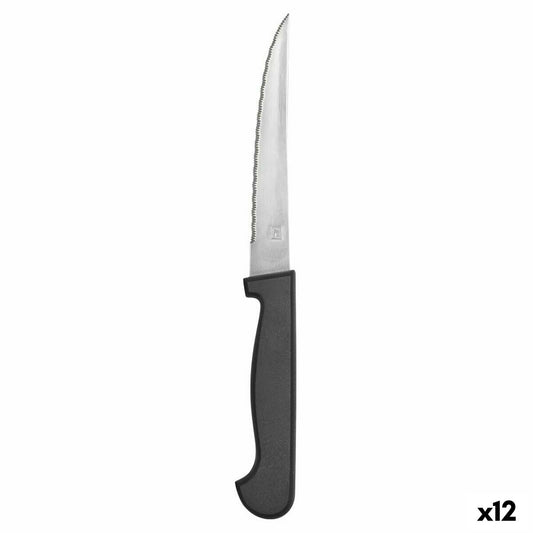 Meat Knife Amefa Metal Bicoloured 21 cm 12 Units Amefa