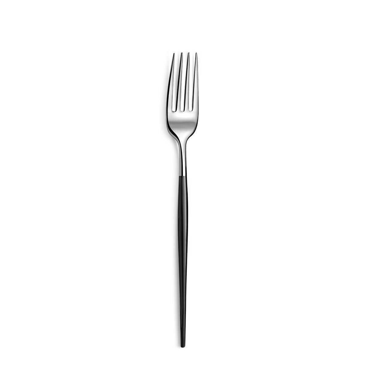 Fork Set Amefa Soprano Black Metal Stainless steel 12 Units Amefa