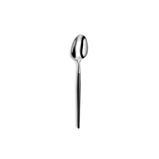 Set of Spoons Amefa Soprano Black Metal Stainless steel Coffee 12 Units Amefa