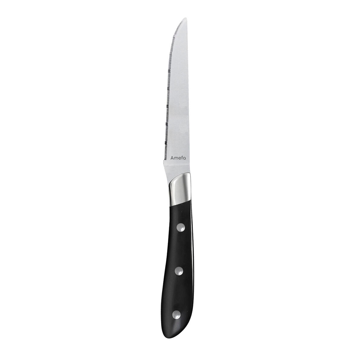 Meat Knife Set Amefa Achille Metal 23 x 2,4 x 1,5 cm 6 Units Amefa