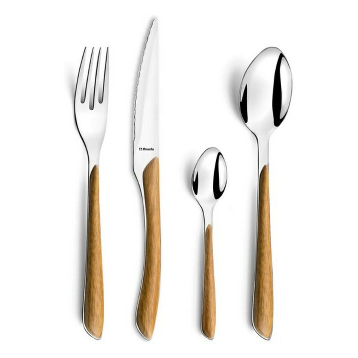 Cutlery set Amefa Eclat Stainless steel ABS 24 Pieces Amefa