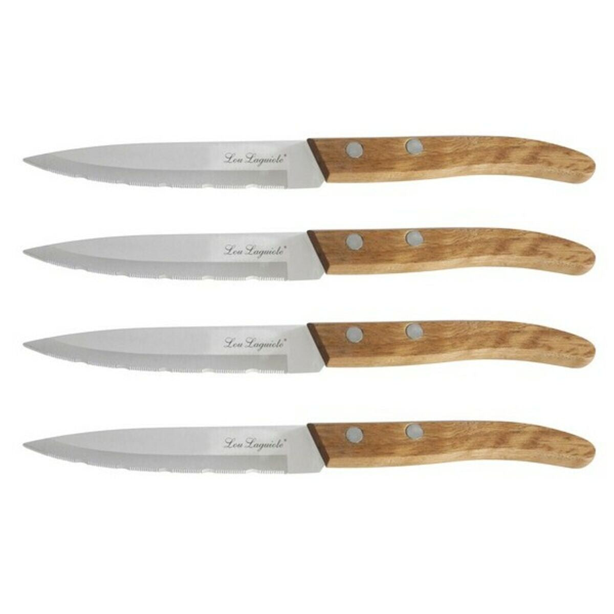 Knife Set Amefa 497511NT01PK4 Brown Metal 4 Pieces 21,5 cm (4 Units) Amefa