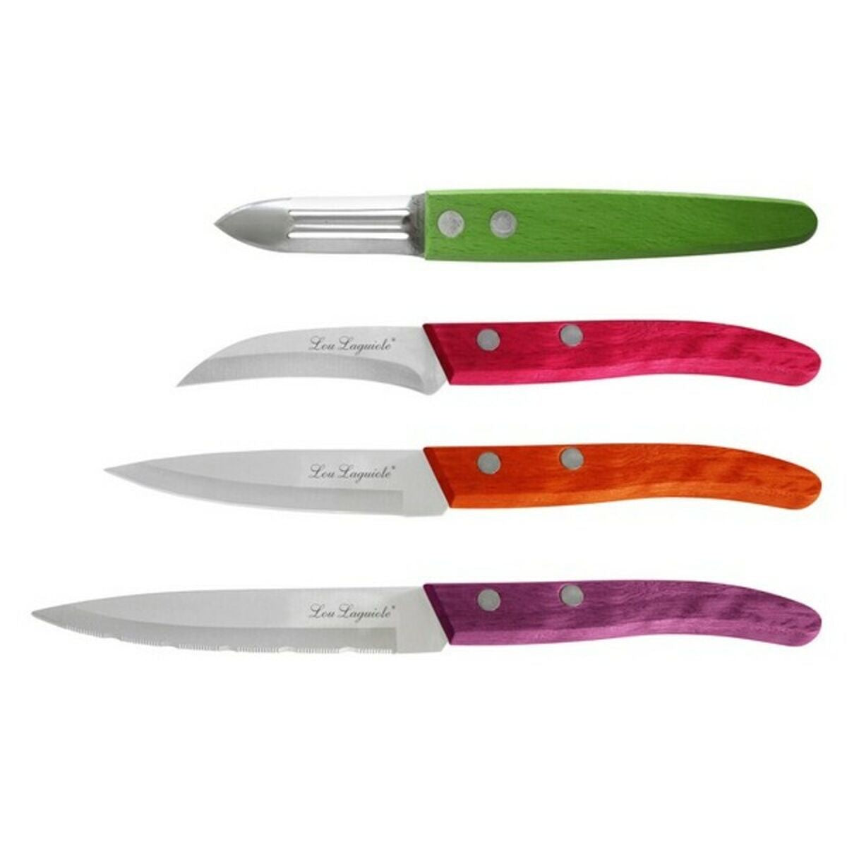 Knife Set Amefa Forest Color 4 Pieces Amefa