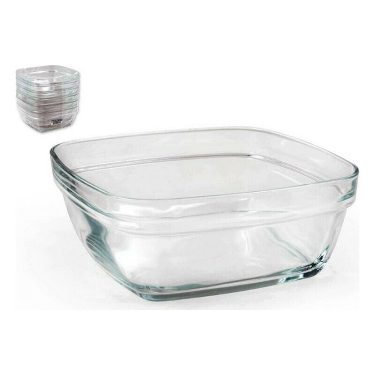 Salad Bowl Duralex Lys Stackable 1,15 L 17 x 17 x 7 cm Duralex