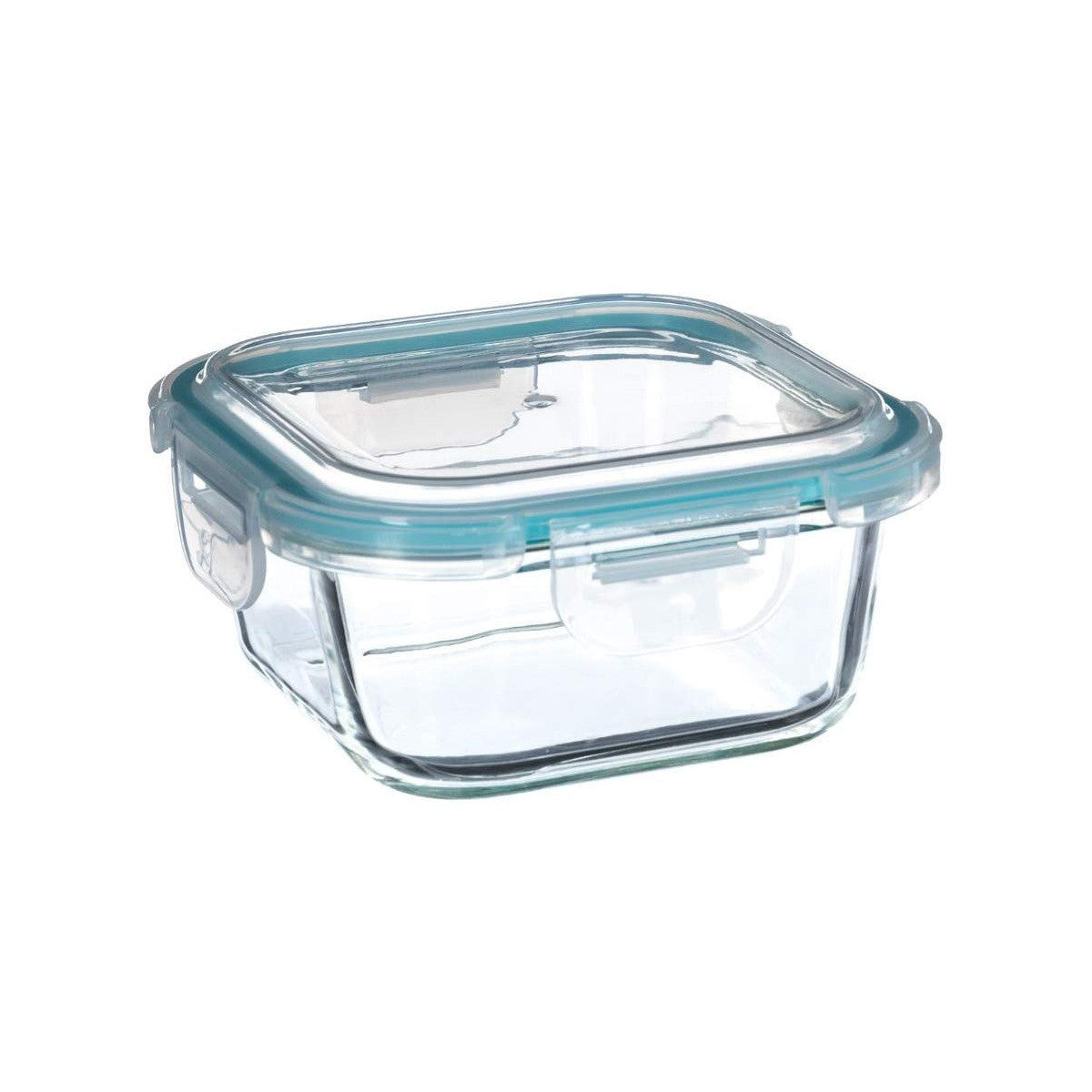 Lunch box 5five Simply Smart Blue Transparent Crystal 530 ml 13,8 x 13,8 x 6,8 cm 5five Simply Smart