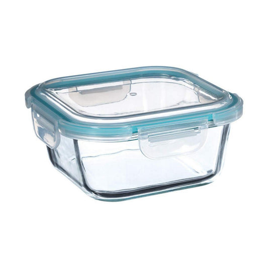 Lunch box 5five Simply Smart Blue Transparent Crystal 800 ml 16 x 16 x 7,5 cm 5five Simply Smart