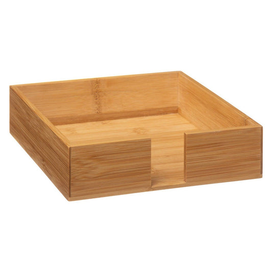 Napkin holder Secret de Gourmet Bamboo 20,5 x 20,5 x 5,5 cm Secret de Gourmet