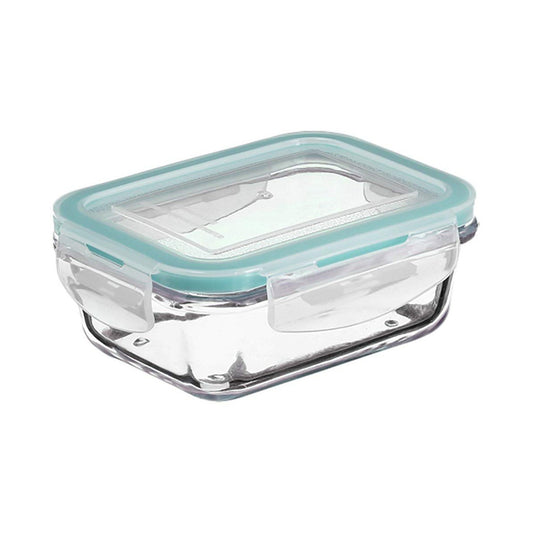 Lunch box 5five Simply Smart Blue Transparent Crystal 1,7 L 23 x 16,5 x 8,5 cm Rectangular 5five Simply Smart