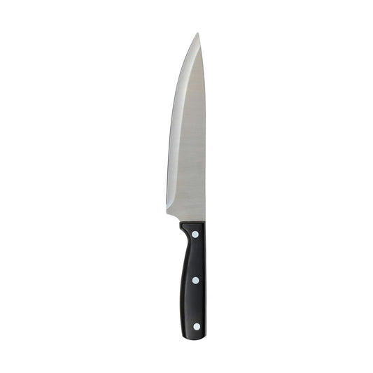 Kitchen Knife Black Stainless steel ABS 20 cm BigBuy Chef