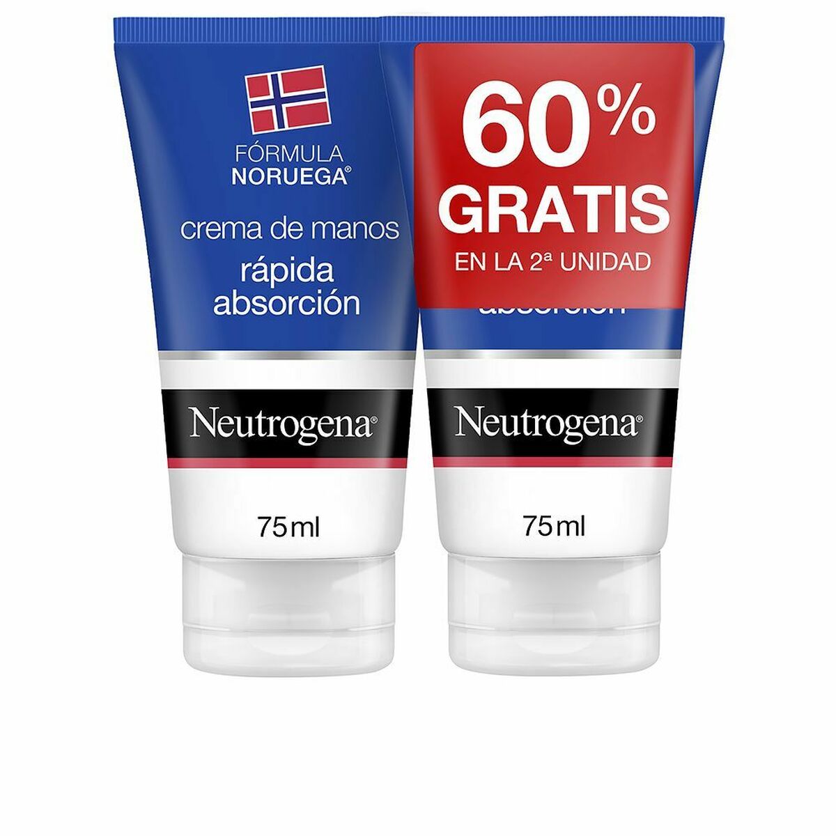 Handcreme Neutrogena sofortige Absorption (2 x 75 ml)