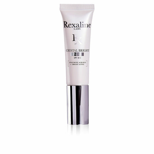 Moisturising Matt Liquid Rexaline Crystal Bright Spf 50 Hyaluronic Acid Rexaline