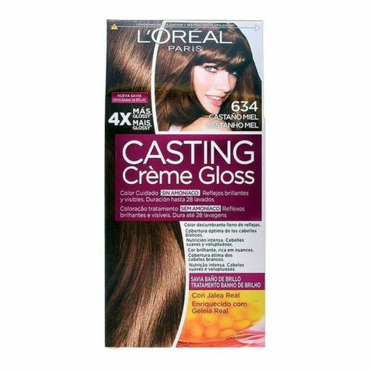 Dye No Ammonia Casting Creme Gloss L'Oreal Make Up Casting Creme Gloss Nº 634 180 ml LOreal Make Up