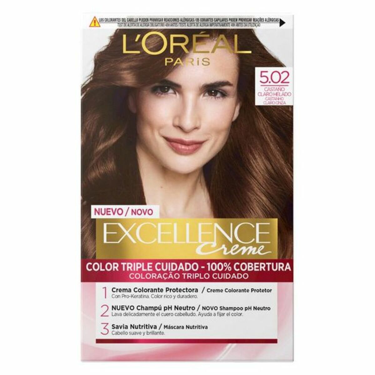 Permanent Dye Excellence 5,02 L'Oreal Make Up AA112500 LOreal Make Up