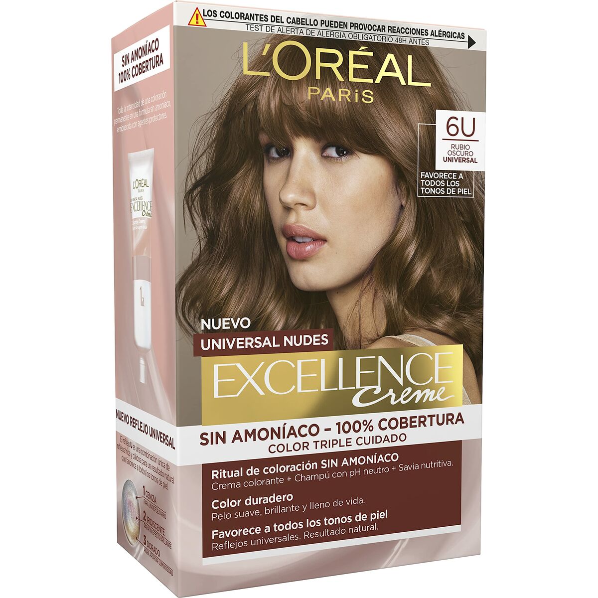 Permanent Dye L'Oreal Make Up Excellence Dark Blonde LOreal Make Up