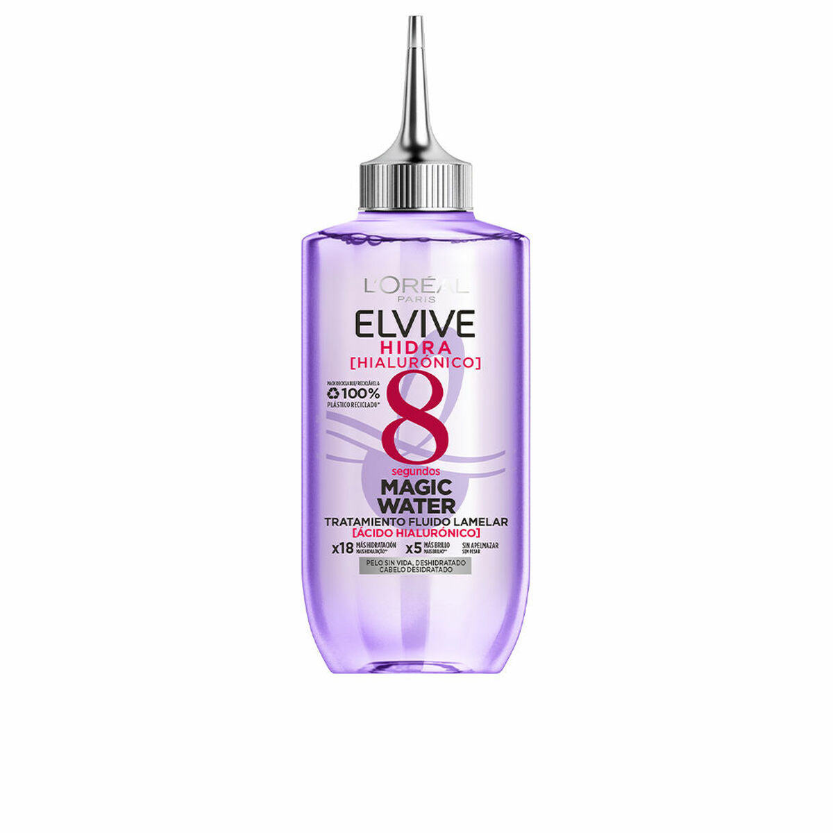 Hair Straightening Treatment L'Oreal Make Up Elvive Hidra Hialurónico Hyaluronic Acid 200 ml LOreal Make Up