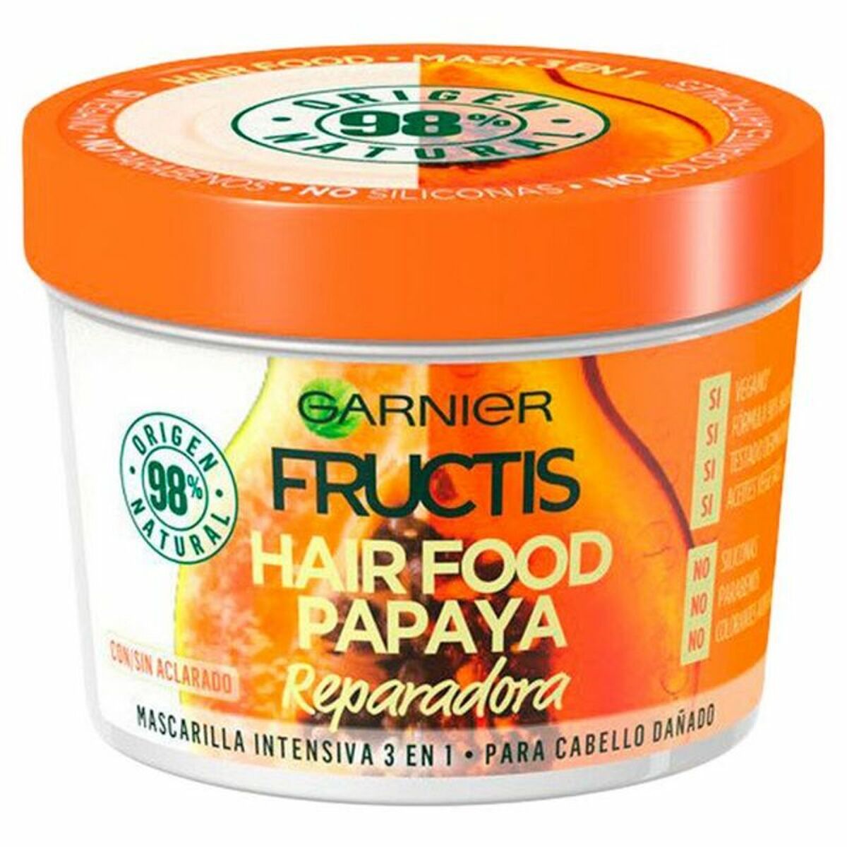 Restorative Hair Mask Hair Food Papaya Garnier C6030000 (390 ml) 390 ml Garnier