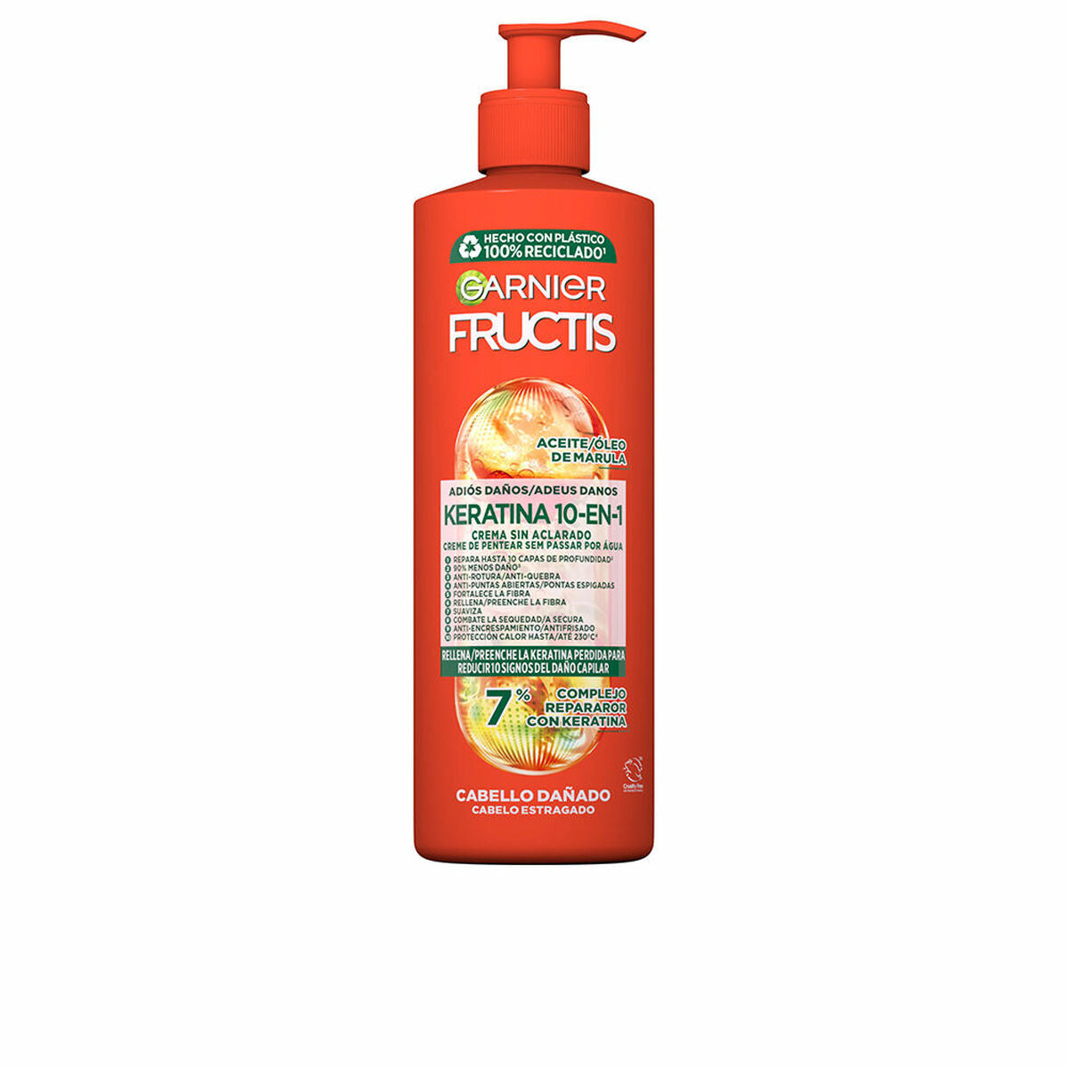 No-Rinse Repairing Cream Garnier Fructis Keratin 10-in-1 400 ml