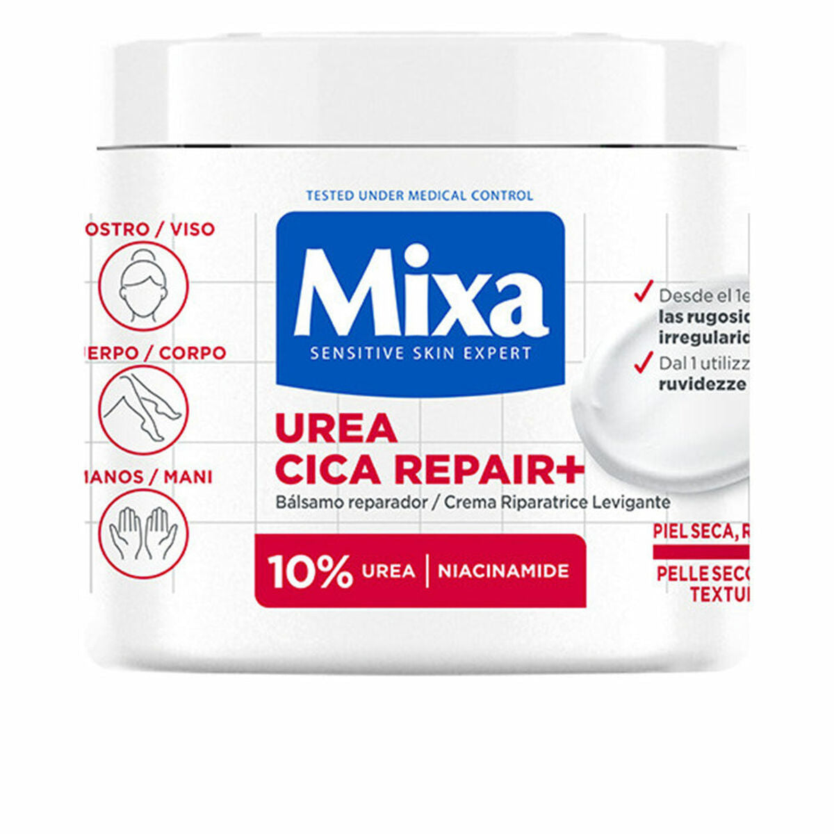 Body Repair Balsam Mixa UREA CICA REPAIR+ 400 ml Mixa