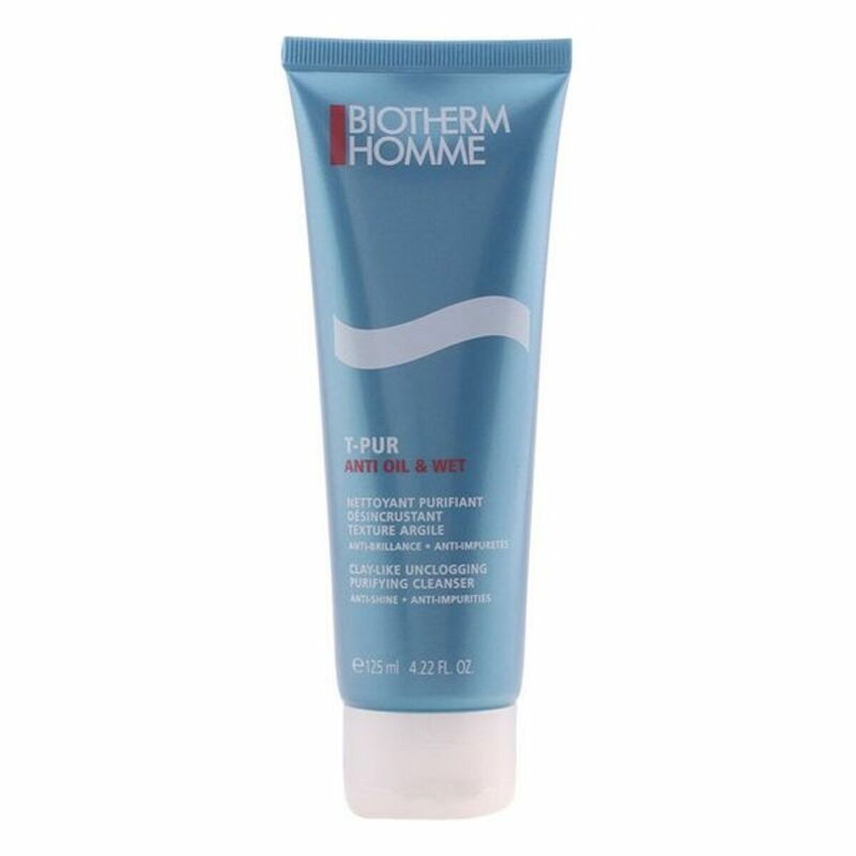 Cleansing Foam Homme T-Pur Biotherm 125 ml Biotherm