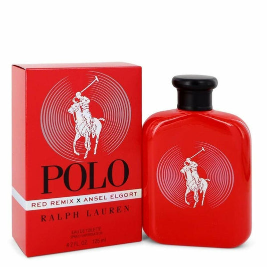 Men's Perfume Ralph Lauren EDT Polo Red Remix & Ansel Elgort 125 ml Ralph Lauren