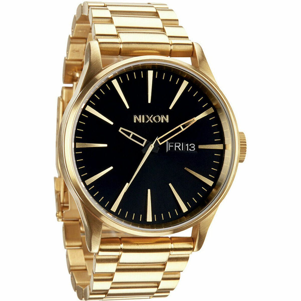 Men's Watch Nixon A356-510 Black Gold Nixon