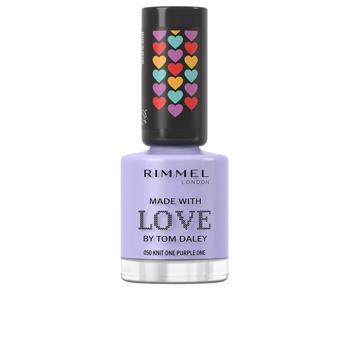 nail polish Rimmel London Made With Love by Tom Daley Nº 050 Knit one purple one 8 ml Rimmel London